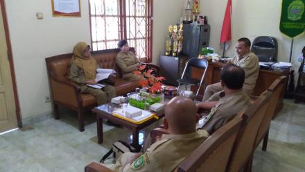 Monitoring SID dan Monografi Desa Pendowoharjo oleh Tim Kabupaten Bantul